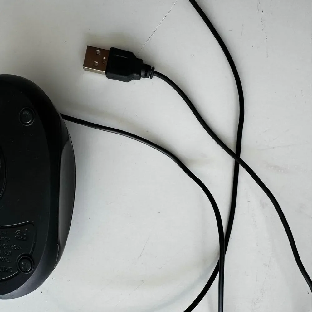Panasonic House Phone + Optical Mouse + AC Adapter Bundle